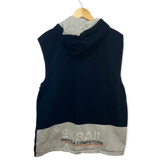 Vintage Nautica Quarter Zip Sleeveles Shirt size XL - Picture 2 of 7